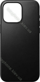 Nomad modern Leather case for Apple iPhone 15 Pro Max black 