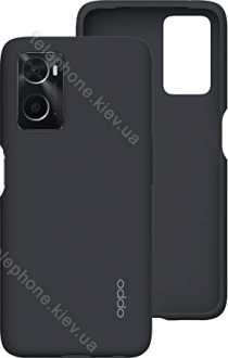 Oppo liquid Silicon case for Oppo A76/A96 black 