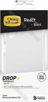 Otterbox React + Trusted glass for Samsung Galaxy A14 transparent 