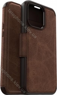 Otterbox Strada Folio MagSafe for Apple iPhone 15 Pro Max Espresso Brown 