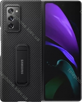 Samsung Aramid Standing Cover for Galaxy Z Fold 2 black 