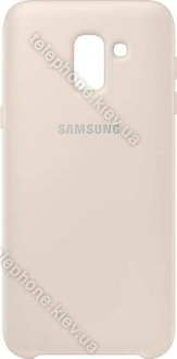 Samsung Dual Layer Cover for Galaxy J6 (2018) gold 