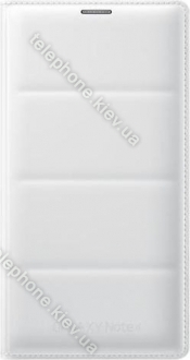 Samsung EF-WN910BW Flip wallet for Galaxy Note 4 white 