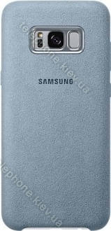Samsung EF-XG955AM Alcantara Cover for Galaxy S8+ mint green 