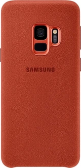 Samsung EF-XG960AR Alcantara Cover для Galaxy S9 red