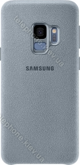 Samsung EF-XG960AM Alcantara Cover for Galaxy S9 mint green 