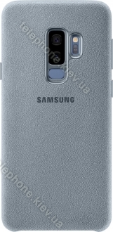 Samsung EF-XG965AM Alcantara Cover for Galaxy S9+ mint green 