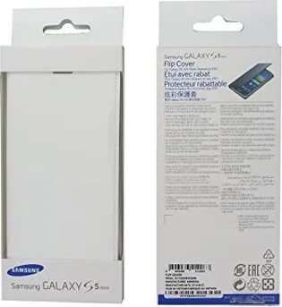 Samsung Flip Cover Punching Pattern для Galaxy S5 mini white