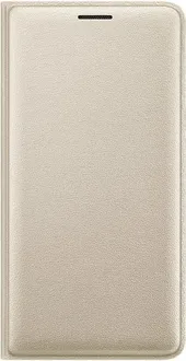 Samsung Flip wallet для Galaxy J3 gold