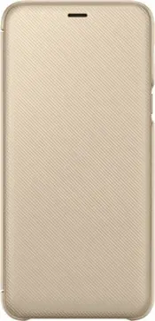 Samsung Flip wallet for Galaxy A6+ (2018) gold