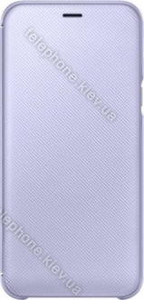 Samsung Flip wallet for Galaxy A6 (2018) purple 