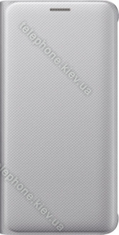 Samsung Flip wallet for Galaxy S6 Edge+ silver 
