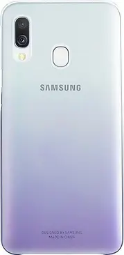 Samsung Gradation Cover for Galaxy A40 purple