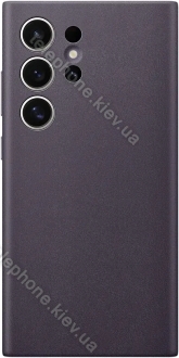 Samsung Hochuen Vegan Leather case for Galaxy S24 Ultra dark violet 
