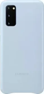 Samsung Leather Cover для Galaxy S20 blue coral