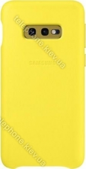 Samsung Leather Cover for Galaxy S10e yellow 