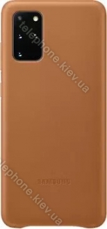 Samsung Leather Cover for Galaxy S20+ brown 