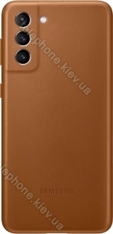 Samsung Leather Cover for Galaxy S21+ brown 