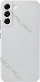 Samsung Leather Cover for Galaxy S22+ Light Gray 