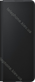 Samsung Leather Flip Cover for Galaxy Z Fold 3 5G black 
