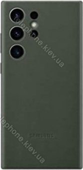 Samsung Leather case for Galaxy S23 Ultra green 