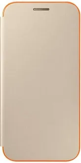 Samsung Neon Flip Cover для Galaxy A3 (2017) gold