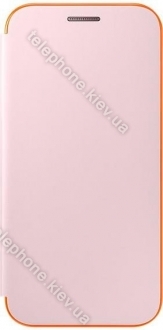 Samsung Neon Flip Cover for Galaxy A3 (2017) pink 