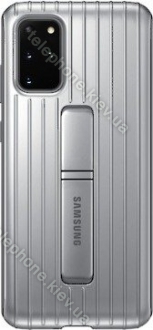 Samsung Protective Standing Cover for Galaxy S20+ silver 