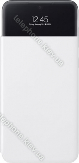Samsung S-View wallet Cover for Galaxy A33 5G white 