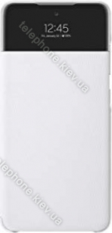 Samsung S-View wallet Cover for Galaxy A52 5G white 