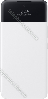 Samsung S-View wallet Cover for Galaxy A53 5G white 