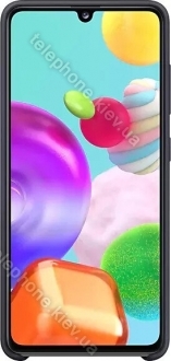 Samsung Silicone Cover for Galaxy A41 black 