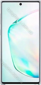 Samsung Silicone Cover for Galaxy Note 10 silver 