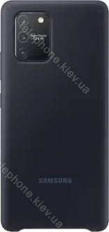 Samsung Silicone Cover for Galaxy S10 Lite black 