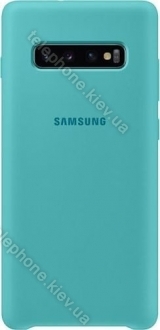 Samsung Silicone Cover for Galaxy S10+ green 