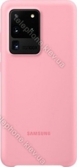 Samsung Silicone Cover for Galaxy S20 Ultra pink 