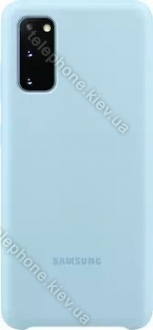 Samsung Silicone Cover for Galaxy S20 blue coral 