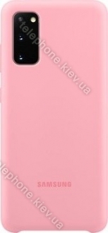 Samsung Silicone Cover for Galaxy S20 pink 