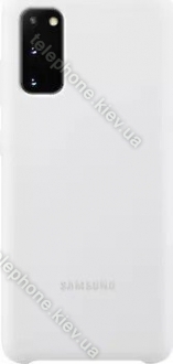 Samsung Silicone Cover for Galaxy S20 white 