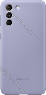 Samsung Silicone Cover for Galaxy S21+ purple 