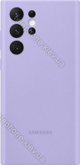 Samsung Silicone Cover for Galaxy S22 Ultra Fresh Lavender 