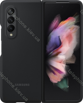 Samsung Silicone Cover for Galaxy Z Fold 3 5G black 