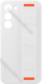 Samsung Silicone Grip case for Galaxy S23+ white 