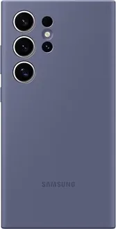 Samsung Silicone case для Galaxy S24 Ultra purple