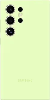 Samsung Silicone case для Galaxy S24 Ultra lime