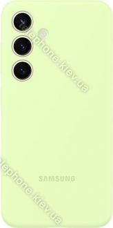 Samsung Silicone case for Galaxy S24 lime 