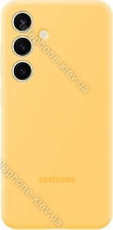 Samsung Silicone case for Galaxy S24 yellow 