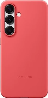 Samsung Silicone case для Galaxy S25 красный