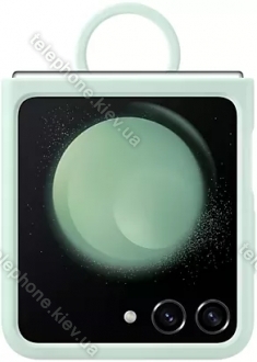 Samsung Silicone case with ring for Galaxy Z Flip 5 Mint 