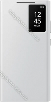 Samsung Smart View wallet case for Galaxy S24 Ultra white 